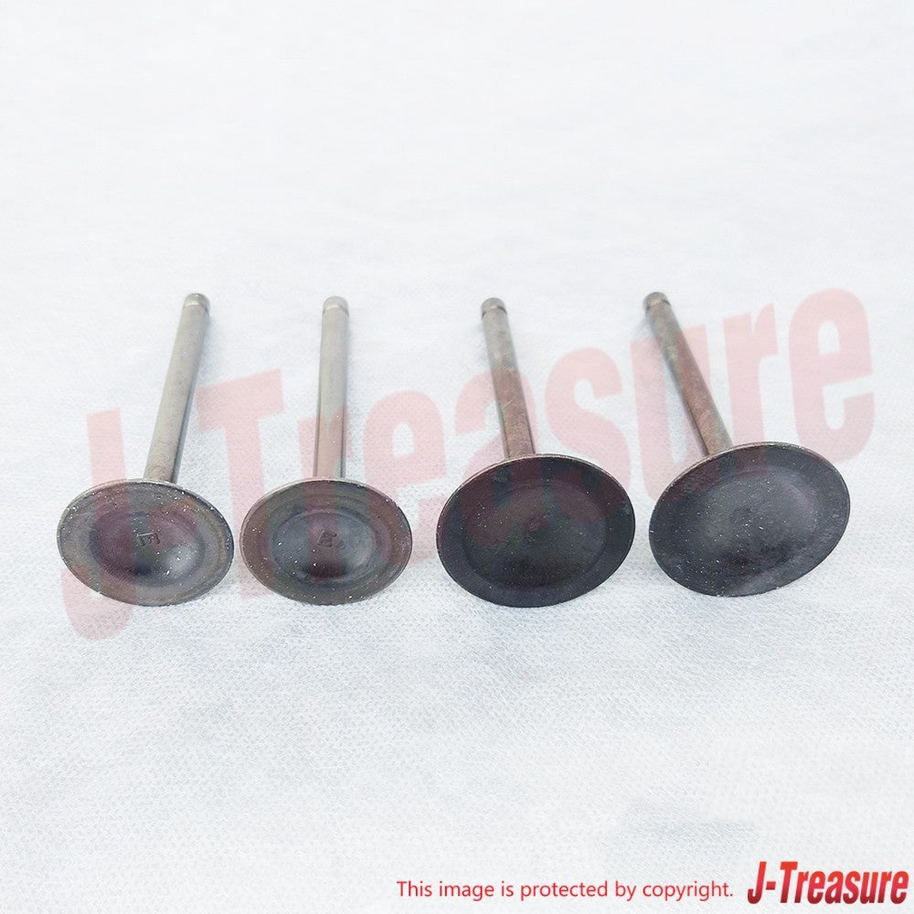 KAWASAKI KLR650 KL650A KL650E '87-10 Genuine Intake(x2) & Exhaust(x2) Valve Set