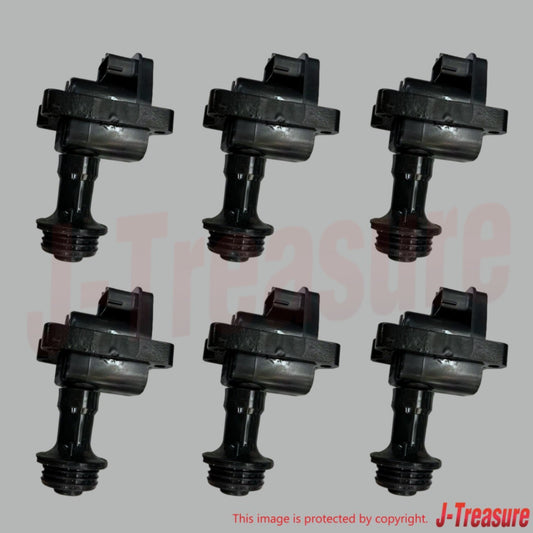NISSAN SKYLINE BNR32 BCNR33 GT-R Genuine Ignition Coil Assy 22448-02U11 x6 Set