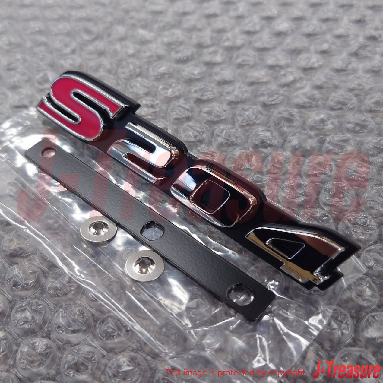 SUBARU IMPREZA WRX STI GDB 2006 Genuine Front Emblem "S204" 93013FE170 OEM RHD