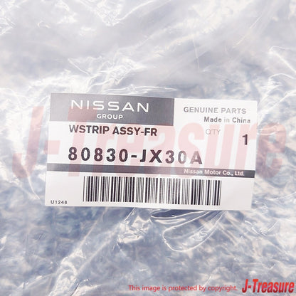 NISSAN NV200 M20 Genuine Fr/Door Weatherstrip RH & LH 80830-JX30A 80831-JX30A