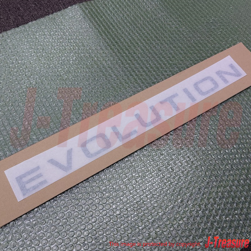 MITSUBISHI PAJERO V55W 1997 Genuine Front Door Evolution Mark Decal MR361642 OEM