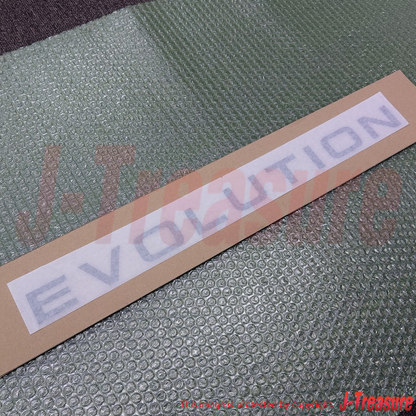 MITSUBISHI PAJERO V55W 1997 Genuine Front Door Evolution Mark Decal MR361642 OEM