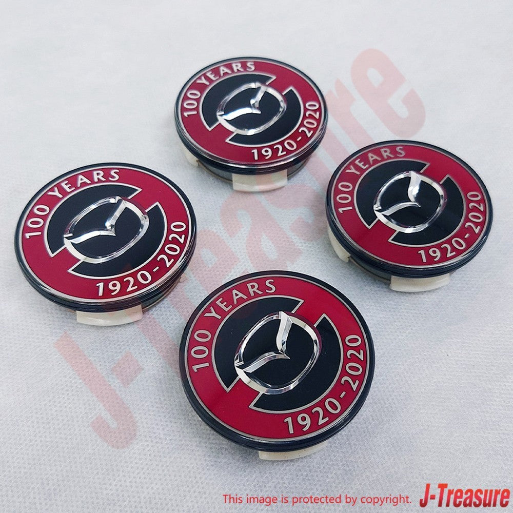 MAZDA CX-5 2021 Genuine 100th Anniversary Wheel Center Cap BP11-37-190 x4 Set