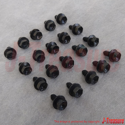 LEXUS GS350 GRS19# 06-11 Genuine Transaxle Oil Pan Bolt 90119-06173 x20 Set OEM