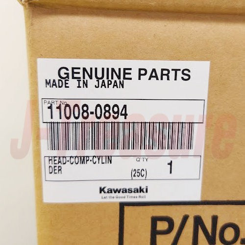 KAWASAKI KX250F KX252AHF 2017 Genuine Cylinder Head Comp 11008-0894 OEM