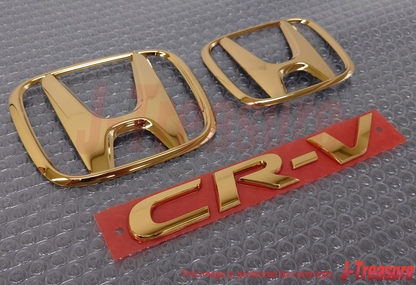 HONDA CR-V RW# RT# 16-22 Genuine Gold Emblem Modulo 08F20-TLA-000A JDM OEM