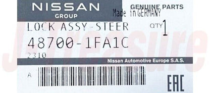 NISSAN CUBE Z12 2009-2011 Genuine Ignition Lock Cylinder & Bolt x2 Set OEM