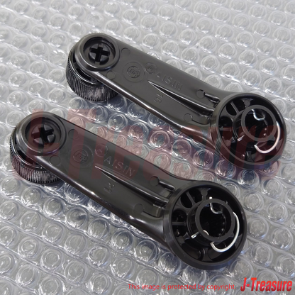 TOYOTA LAND CRUISER BJ60 75-90 Genuine Window Regulator Crank Handle x2 Set OEM