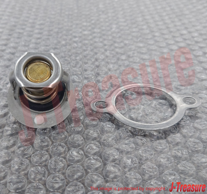 MITSUBISHI MINICAB U14# Genuine 3G81 Engine Coolant Thermostat & Gasket Set OEM