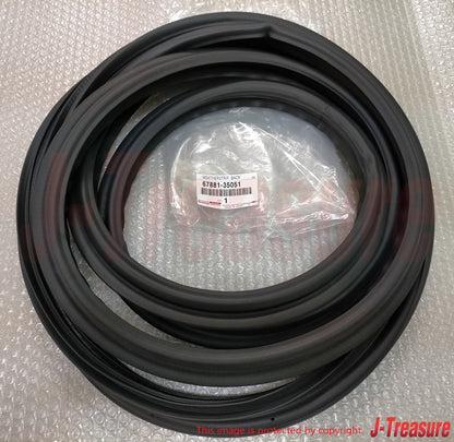 TOYOTA FJ CRUISER GSJ1# 07-14 Genuine Back Door Weatherstrip 67881-35051 OEM