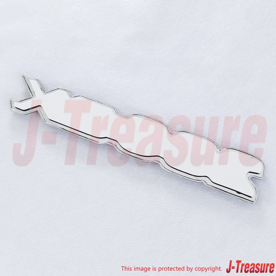 NISSAN 280ZX S130 79-83 Genuine Front Side Emblem "280ZX" 63805-P9700 x2 Set OEM