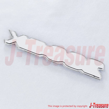 NISSAN 280ZX S130 79-83 Genuine Front Side Emblem "280ZX" 63805-P9700 x2 Set OEM