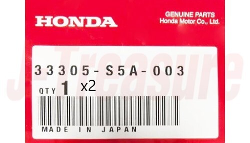 HONDA CR-V RD6 05-11 Genuine Headlight Marker Lamp Bulb Socket RH & LH x2 set