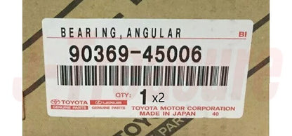TOYOTA HIGHLANDER GSU40 08-19 Genuine Front Axle Hub Bearing RH & LH set OEM