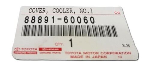 TOYOTA LAND CRUISER FZJ100 1998-2001 Genuine Cooler Cover No.1 88891-60060 OEM