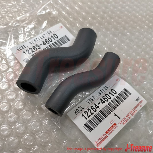 TOYOTA SUPRA JZA80 93-98 Genuine 2JZ-GTE Ventilation Hose No.3 & No.4 Set OEM