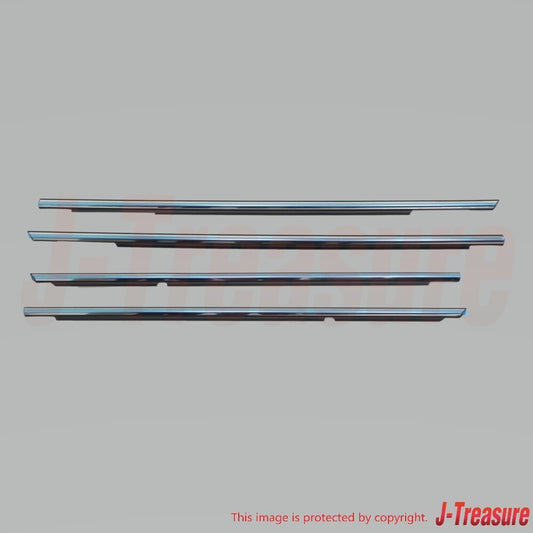 TOYOTA CAMRY ACV30 2002-2006 Genuine F & R Door Belt Moulding Assy RH LH Set OEM