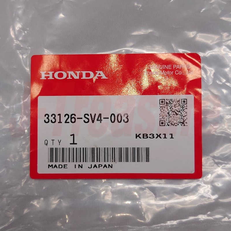 HONDA CR-V RD1 RD2 97-01 Genuine Headlight Bulb Rubber Cover 33126-SV4-003 OEM