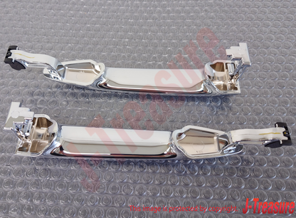 TOYOTA ALPHARD ANH10 02-15 Genuine Chrome Slide Door Outside Handle RH & LH Set