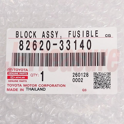 TOYOTA CAMRY (HYBRID) AXVH7# '18-24 Genuine Fusible Link Block Assy 82620-33140