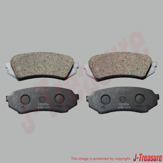 LEXUS LX470 UZJ100 1998-2007 Genuine Rear Disc Brake Pad Kit 04466-60070 OEM