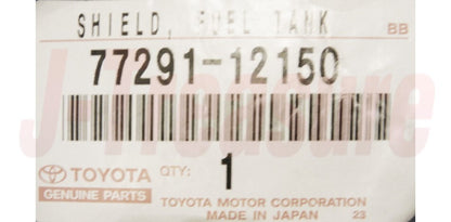 TOYOTA COROLLA ZZE130 04-08 Genuine Fuel Tank Filler Pipe Shield 77291-12150 OEM
