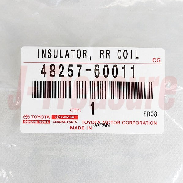 TOYOTA LAND CRUISER KZJ78 1995 Rear Coil Spring Insulator Upper & Lower Set
