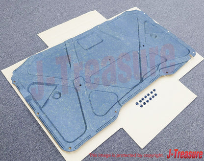 MAZDA RX-7 FD3S 1993-1995 Genuine Bonnet Insulator & Fastener Set OEM