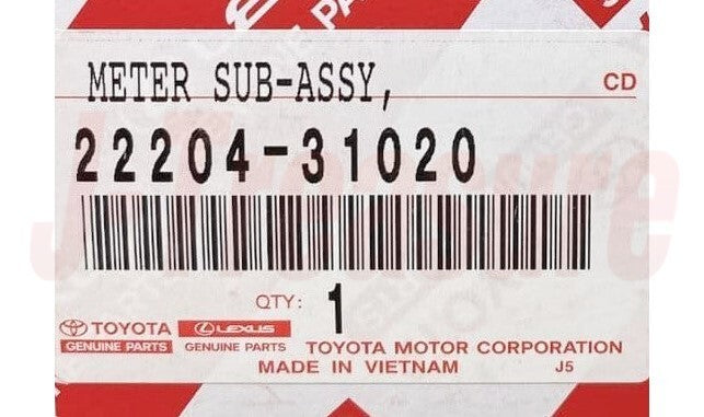 TOYOTA CAMRY GSV40 07-11 Genuine Intake Air Flow Meter Sub-Assy 22204-31020 OEM