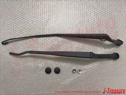 MAZDA RX-7 FD3S RHD Genuine Front Windshield Wiper Arm RH & LH & Nut & Cap OEM