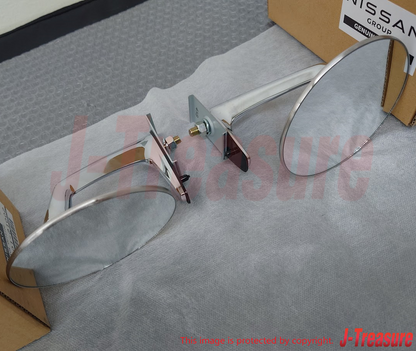 Nissan SUNY B110 Datsun 510 1000 1200 Outside Mirror Assy RH & LH Set OEM