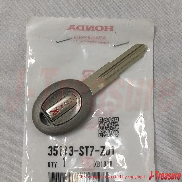 HONDA INTEGRA TYPE-R DC2 DB8 Genuine Blank Key Uncut Spare 35113-ST7-Z01 OEM
