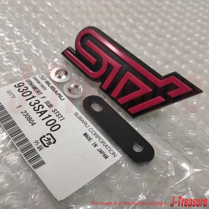 SUBARU FORESTER SG9 2004-2008 Genuine Front Emblem ”STI” 93013SA100 OEM JDM