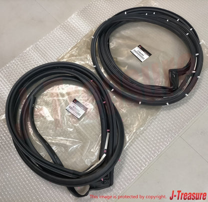 MITSUBISHI LANCER EVO 7 8 9 CT9A Genuine Rear Door Weatherstrip  RH & LH Set OEM