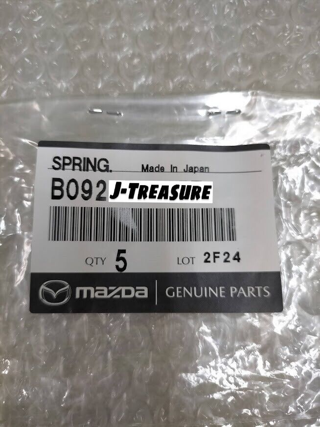 MAZDA RX-7 RX7 FD3S Genuine Center Panel Spring Clip B092-55-257 Set of 5 OEM