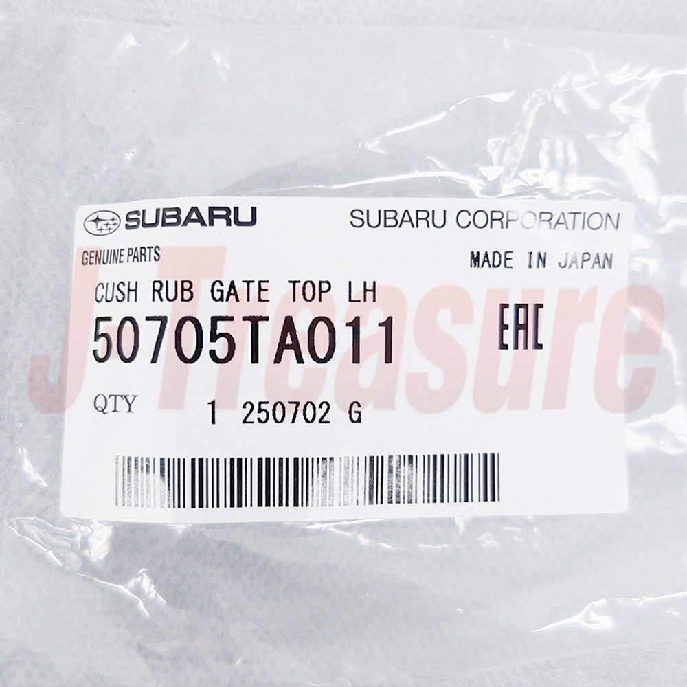SUBARU SAMBAR TRACK TT# Genuine Gate Top Cushion Rubber LH 3-Way Drop Side Truck