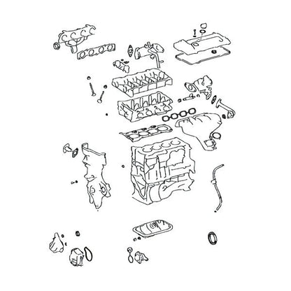 TOYOTA PRIUS ZVW30 2010-2015 Genuine Engine Overhaul Gasket Kit 04111-37316 OEM