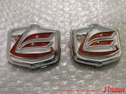 TOYOTA CELICA 71-77 Genuine Rear Quarter Panel Emblem Red Dragon 2pcs Set OEM