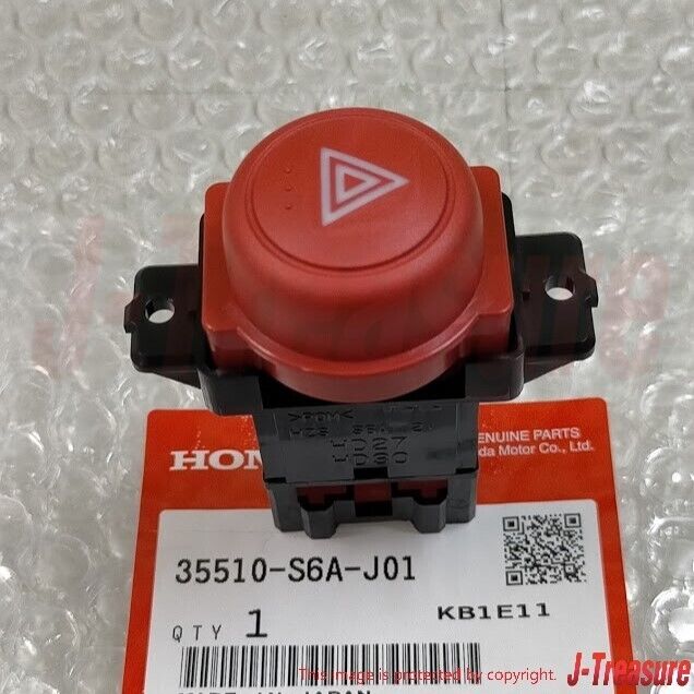 HONDA CIVIC 02-05 ACURA RSX TYPE-S 02-06 Genuine Red Hazard Switch OEM