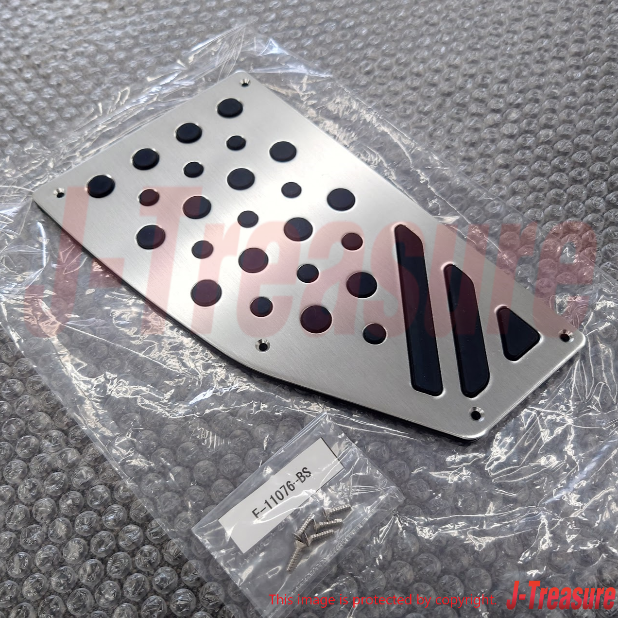 MITSUBISHI LANCER Evo10 CZ4A Genuine Aluminum Foot Rest Cover MZ525044 OEM