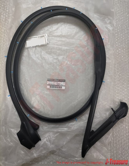 NISSAN 240SX SILVIA S13 89-94 Genuine Door Weatherstrip Seal Right Left Set OEM