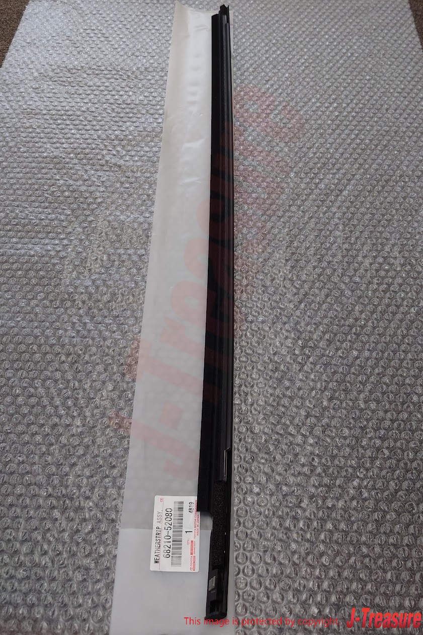 TOYOTA SCION xA NCP61 04-06 Genuine Fr/R Door Glass Outer Weatherstrip RH LH Set
