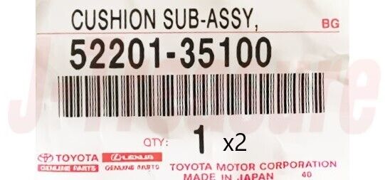 TOYOTA LAND CRUISER PRADO GRJ120 03-09 Genuine No.1 Upper Cab Mounting x2 set RL