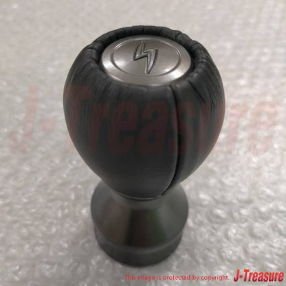 NISSAN SILVIA S15 99-02 Genuine Shift Knob 6-Speed Black Leather 32865-89F10 OEM