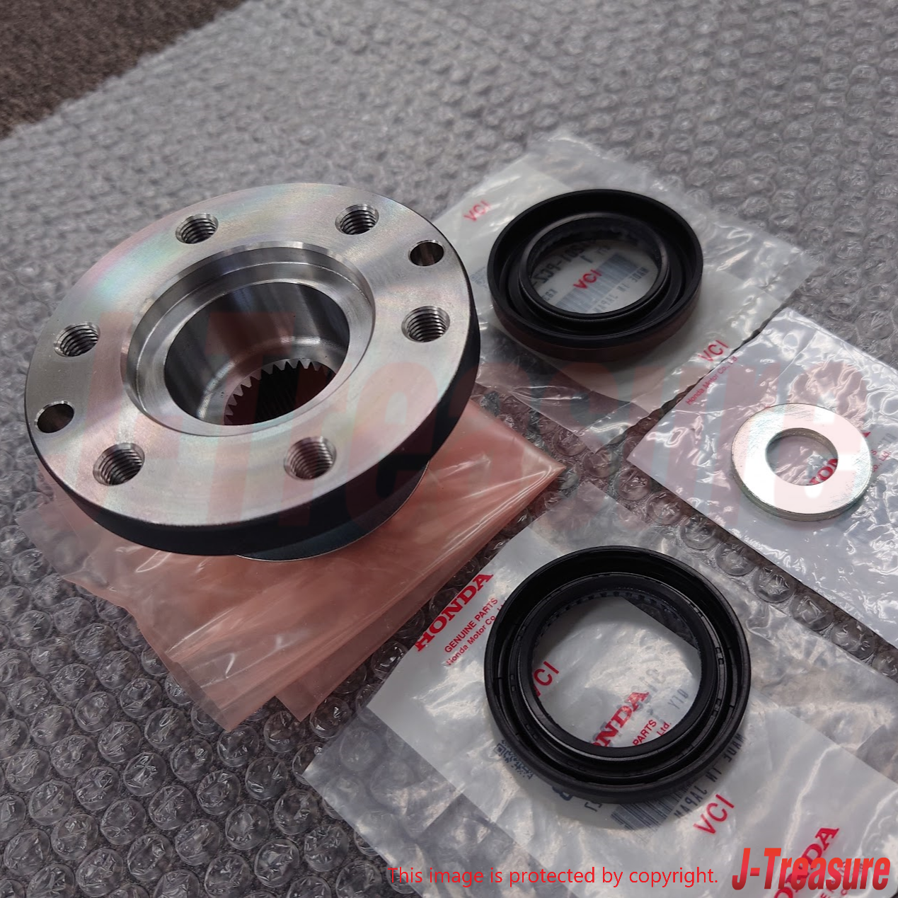 HONDA S2000 AP2 Genuine Differential Flange & Oil seal & Nut & Washer Set OEM