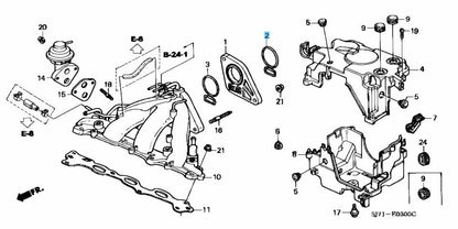 HONDA ACTY VAN & TRUCK HH# HA# Genuine Carburetor O-ring A Gasket 16212-PZ1-000