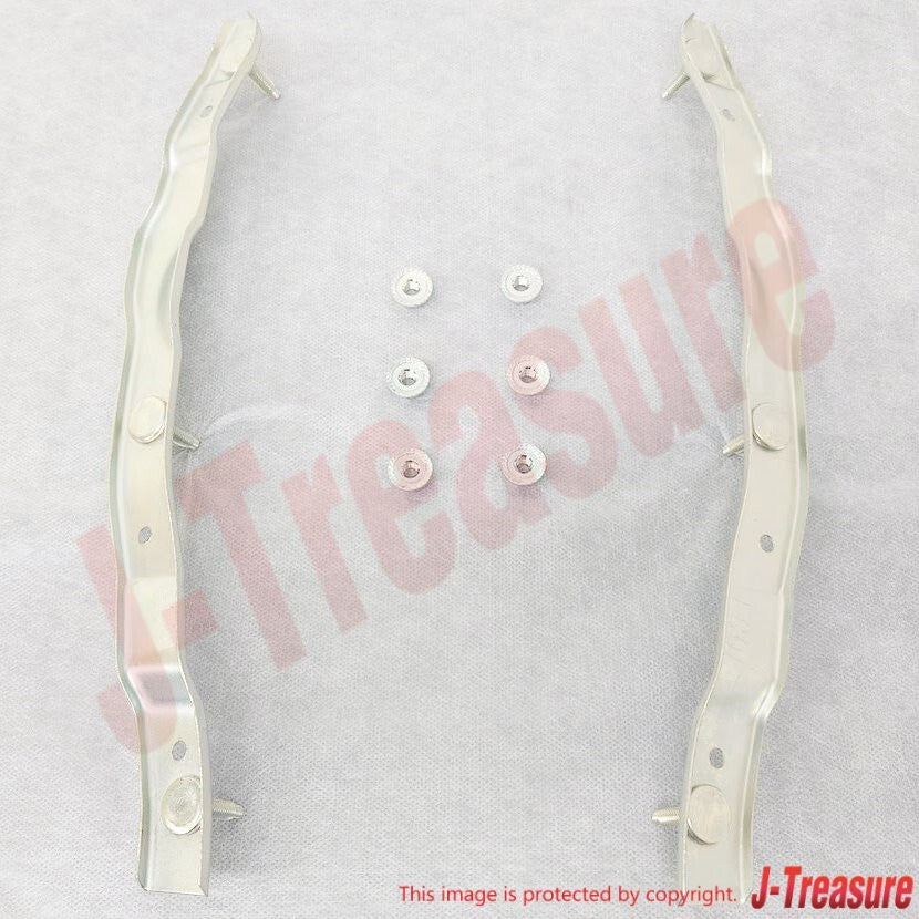 MAZDA RX-7 FC3C FC3S 86-91 Genuine Front Bumper Set Plate NO.3 RH & LH & Nut Set