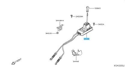 NISSAN Versa C11 09-11 Genuine Transmission Control Device Assy 34108-BC00A OEM