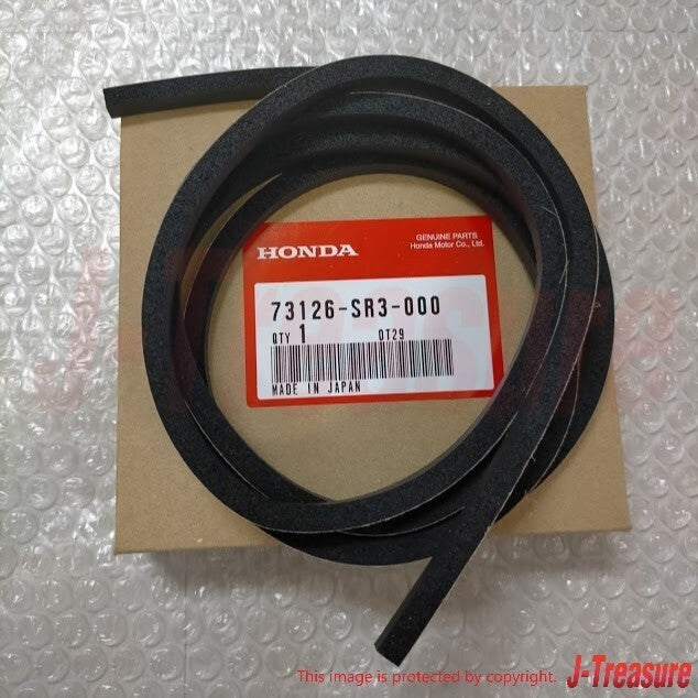 HONDA CIVIC 92-95 Genuine Fr/Windshield Molding Up R L Clip & Dam Rubber A B Set