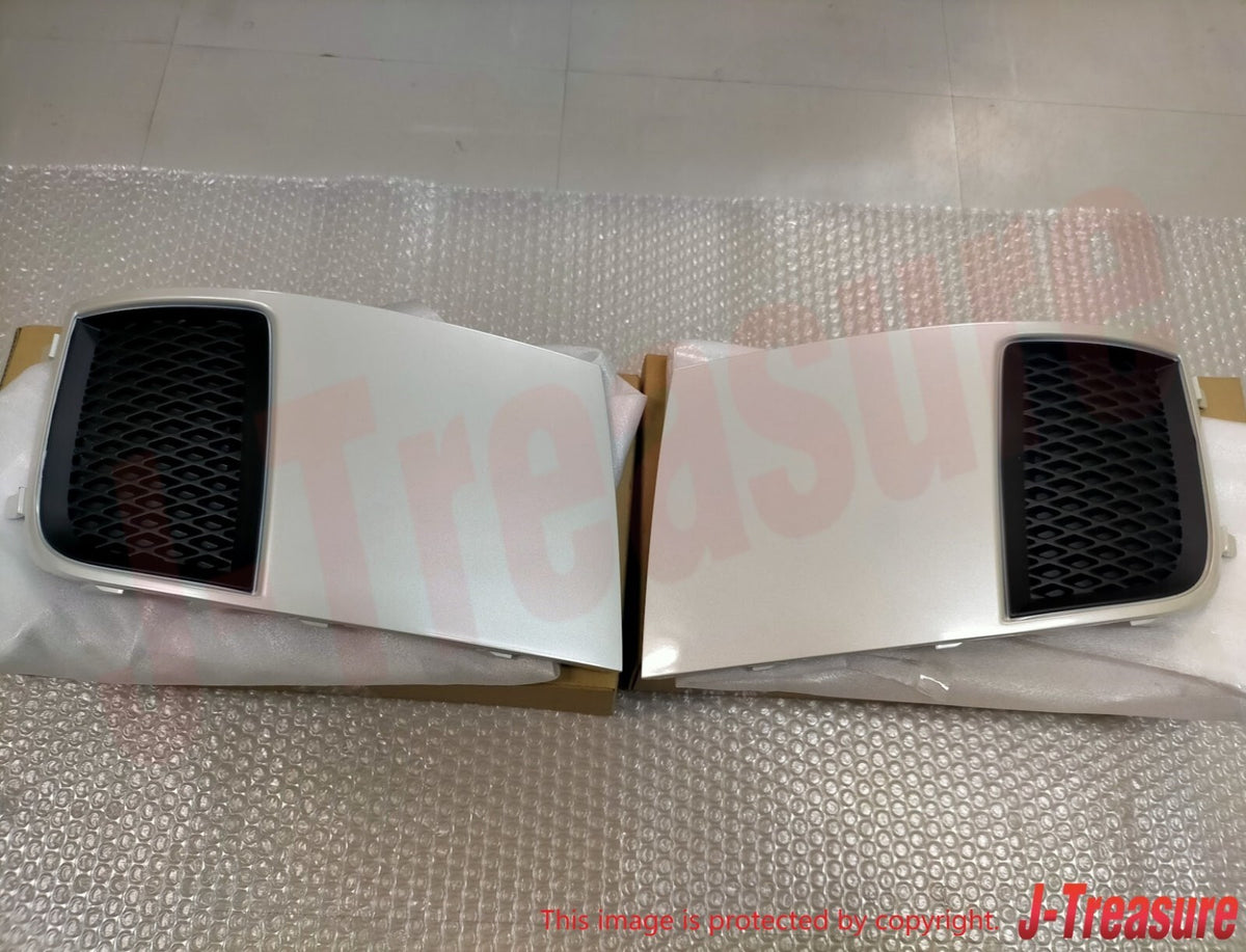 SUBARU IMPREZA WRX STI GR GV 11-14 Genuine Fog Light Cover RH & LH Set "37J" OEM